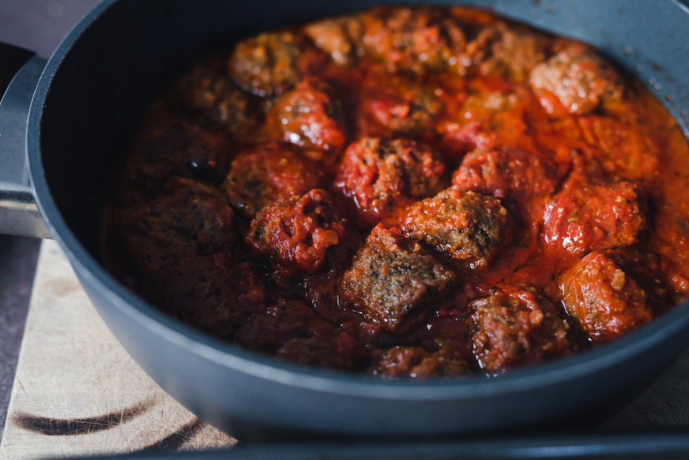 Liver Balls in Tomato Sauce