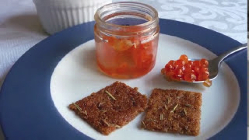 Soaked Amaranth Gluten-Free Crackers