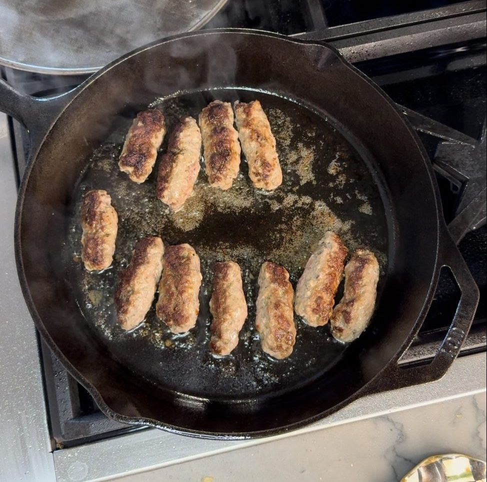 Easy Beef Breakfast Sausages