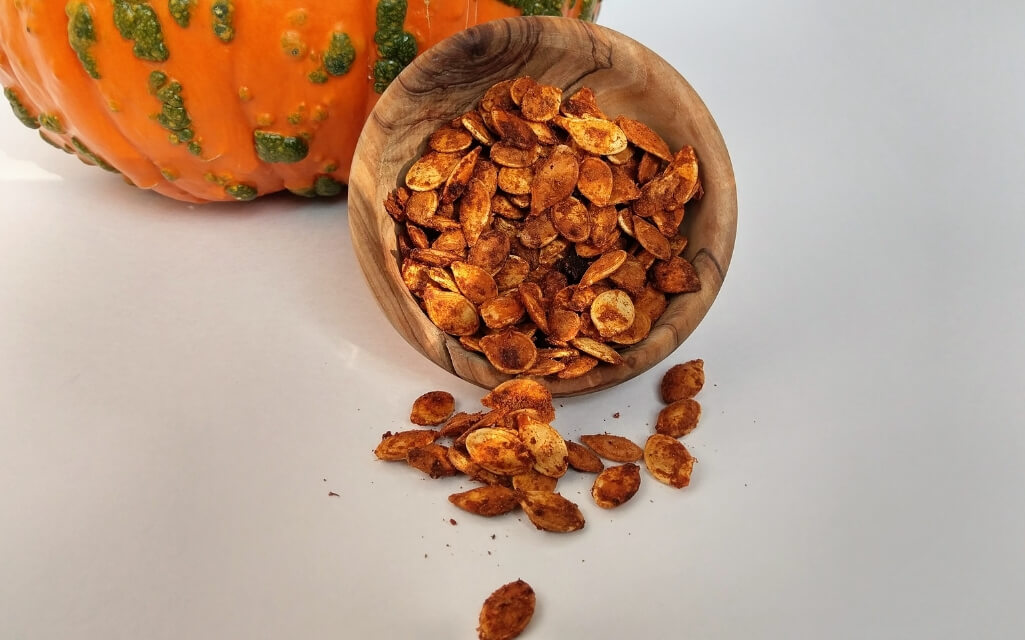 Best Roasted Chili Lime Pumpkin Seeds