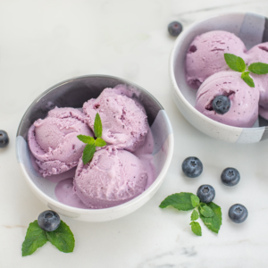 Blueberry Ice Cream