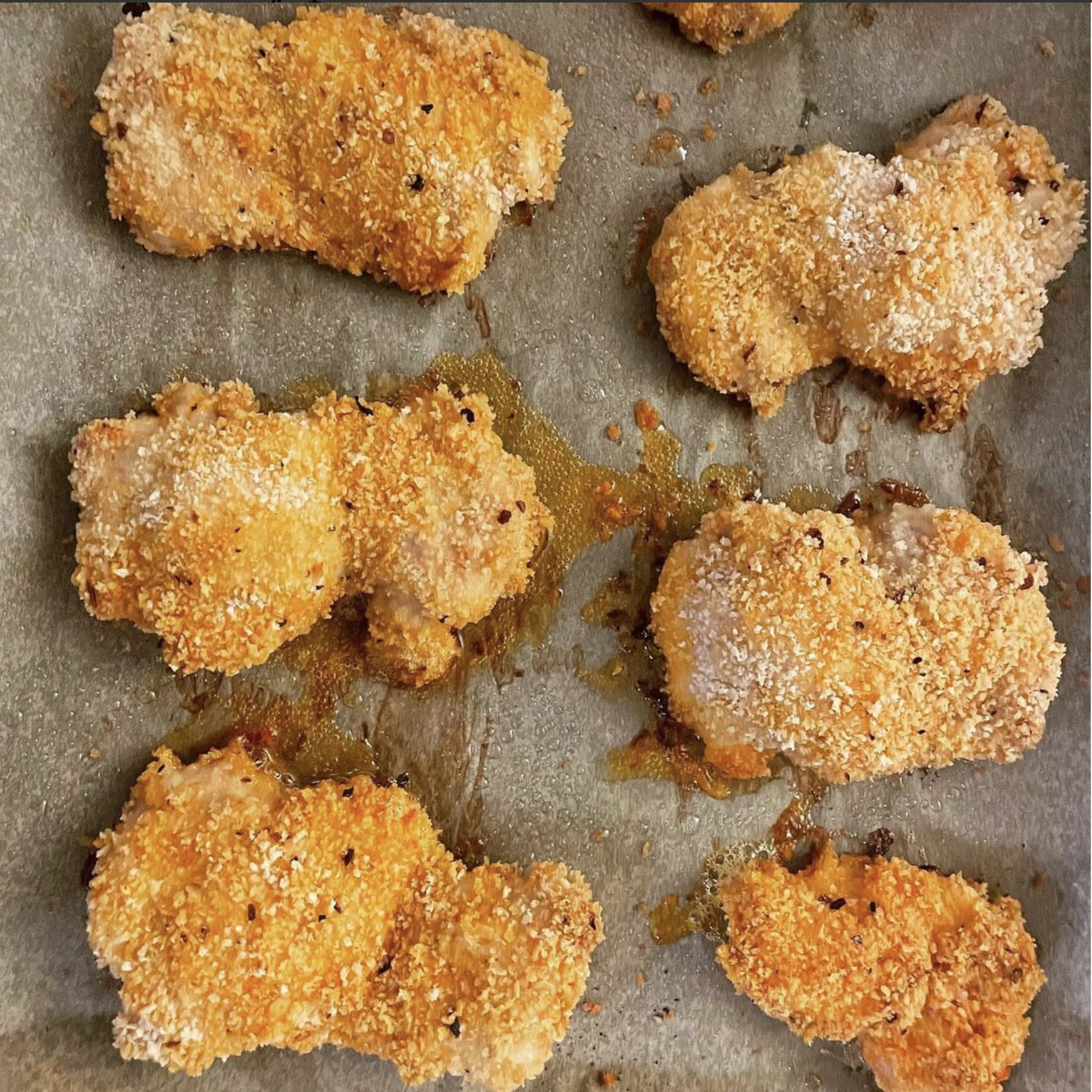 Crispy Breaded Chicken⁣