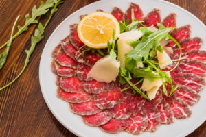 Raw Meat Carpaccio