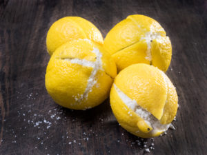 Preserved lemons salted just like in Morocco