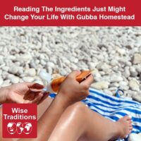 Reading The Ingredients Just Might Change Your Life