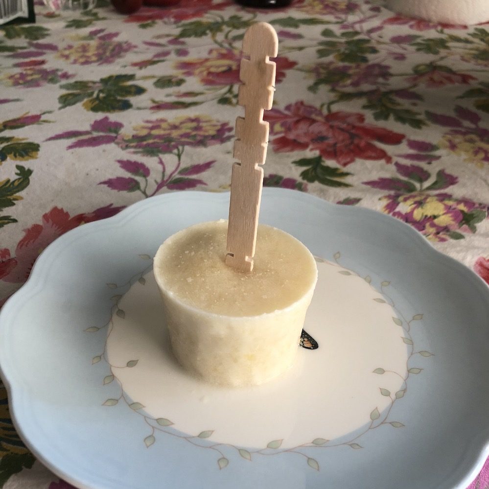 Coconut Pineapple Popsicles