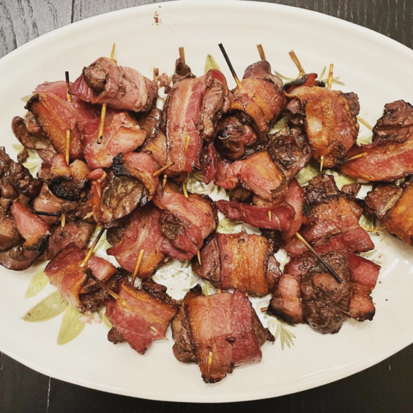 Chicken Livers Wrapped In Bacon⁣ The Weston A. Price Foundation