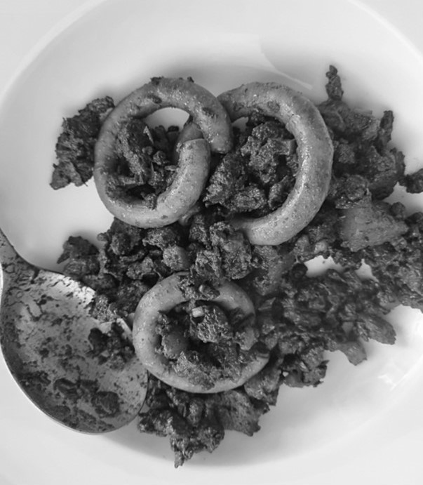 Traditional Greenlandic Food Vegetarian concept