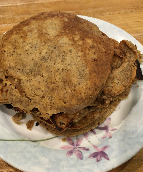 Coconut Flax Low Carb Pancakes