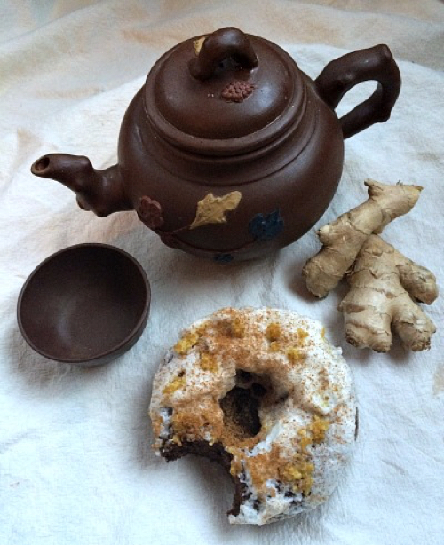 Gluten-Free Gingerbread Donuts