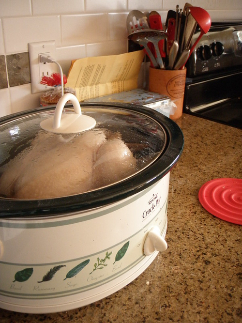 Easy Crock-pot Chicken for Detoxing