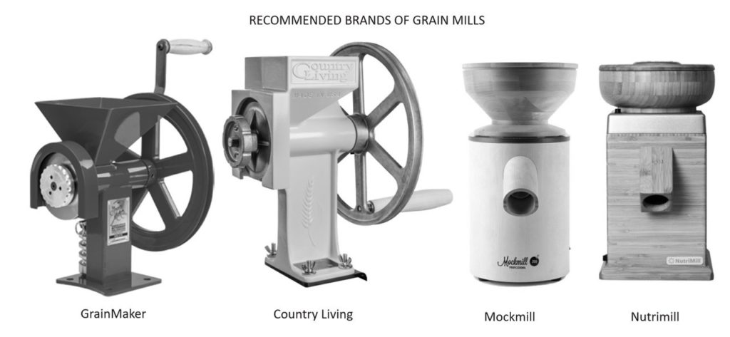 photo of recommended brands of home grain milling machine